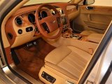 2009 Bentley Continental Flying Spur  Saffron/Saddle Interior
