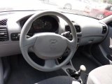 2003 Hyundai Accent GL Coupe Dashboard