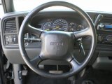 2000 GMC Sierra 1500 SLE Extended Cab 4x4 Steering Wheel