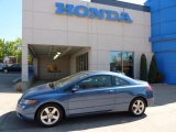2008 Atomic Blue Metallic Honda Civic EX Coupe #48924965