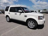 Alaska White Land Rover LR4 in 2010