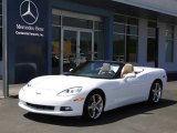 2009 Arctic White Chevrolet Corvette Convertible #48925495