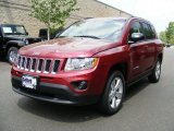 2011 Deep Cherry Red Crystal Pearl Jeep Compass 2.4 4x4 #48925341