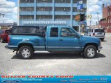 1998 Medium Blue-Green Metallic Chevrolet C/K K1500 Extended Cab 4x4 #48925029