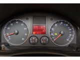 2009 Volkswagen Jetta S Sedan Gauges