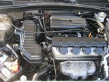 2001 Honda Civic EX Sedan 1.7L SOHC 16V 4 Cylinder Engine