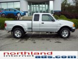 2001 Silver Frost Metallic Ford Ranger XLT SuperCab 4x4 #48924891