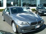 Space Gray Metallic BMW 5 Series in 2011