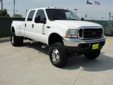 2004 Ford F350 Super Duty Lariat Crew Cab 4x4 Dually Front 3/4 View