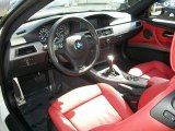 2011 BMW 3 Series 335i Coupe Coral Red/Black Dakota Leather Interior