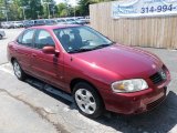 2005 Inferno Red Nissan Sentra 1.8 S #48981437