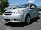 2009 Cosmic Silver Chevrolet Aveo LT Sedan #48980833