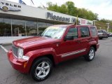 2008 Inferno Red Crystal Pearl Jeep Liberty Limited 4x4 #48981239