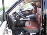 2011 Dodge Ram 1500 Laramie Longhorn Crew Cab 4x4 Dark Slate Gray/Russet Brown Interior