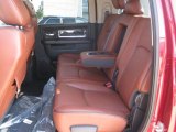 2011 Dodge Ram 3500 HD Laramie Longhorn Mega Cab 4x4 Dually Dark Slate Gray/Russet Brown Interior