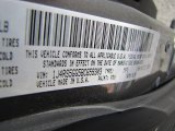 2011 Grand Cherokee Color Code for Mineral Gray Metallic - Color Code: PDM