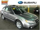 2008 Quartz Silver Metallic Subaru Outback 2.5i Wagon #48980854