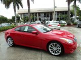 2008 Vibrant Red Infiniti G 37 S Sport Coupe #48980659