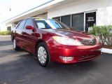 2005 Salsa Red Pearl Toyota Camry XLE #48980740