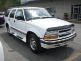 2001 Summit White Chevrolet Blazer LT 4x4 #48980749