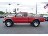 Impulse Red Pearl Toyota Tacoma in 2002