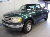 1999 Amazon Green Metallic Ford F150 XLT Regular Cab #48981330