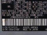 2006 RAV4 Color Code for Classic Silver Metallic - Color Code: 1F7