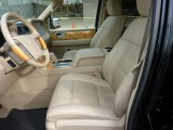 2008 Lincoln Navigator L Elite 4x4 Camel/Sand Piping Interior