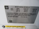 2011 Chevrolet Malibu LS Info Tag