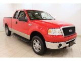 2008 Bright Red Ford F150 XLT SuperCab 4x4 #48981400