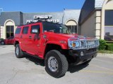 2007 Victory Red Hummer H2 SUV #49051074