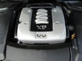 2008 Infiniti M 45 Sedan 4.5 Liter DOHC 32-Valve VVT V8 Engine