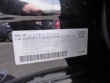 2007 Audi RS4 4.2 quattro Sedan Info Tag