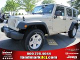 2011 Sahara Tan Jeep Wrangler Unlimited Sport 4x4 #49050891