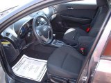 2009 Hyundai Elantra Touring Black Interior