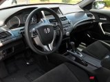 2009 Honda Accord LX-S Coupe Black Interior