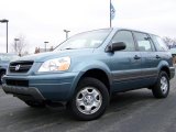 2005 Steel Blue Metallic Honda Pilot LX 4WD #4886834