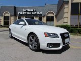 Ibis White Audi A5 in 2009