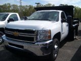 2011 Chevrolet Silverado 3500HD Regular Cab 4x4 Chassis Dump Truck