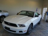 2010 Performance White Ford Mustang V6 Premium Convertible #49090729