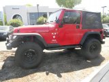2005 Flame Red Jeep Wrangler X 4x4 #49090862