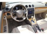 2008 Audi A4 3.2 quattro Cabriolet Beige Interior