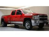 Victory Red Chevrolet Silverado 3500HD in 2009