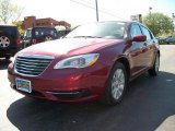 2011 Deep Cherry Red Crystal Pearl Chrysler 200 Touring #49091158