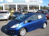 2011 Vortex Blue Pearl Honda Fit Sport #49090903