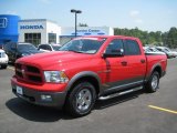 2010 Flame Red Dodge Ram 1500 TRX Crew Cab #49090920