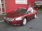 2010 Tuscan Sun Red Nissan Maxima 3.5 S #49090928