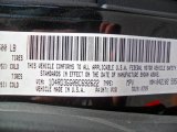 2011 Durango Color Code for Brilliant Black Crystal Pearl - Color Code: PXR