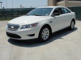 2011 Ford Taurus White Suede