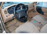 1996 Ford Ranger XLT Regular Cab Beige Interior